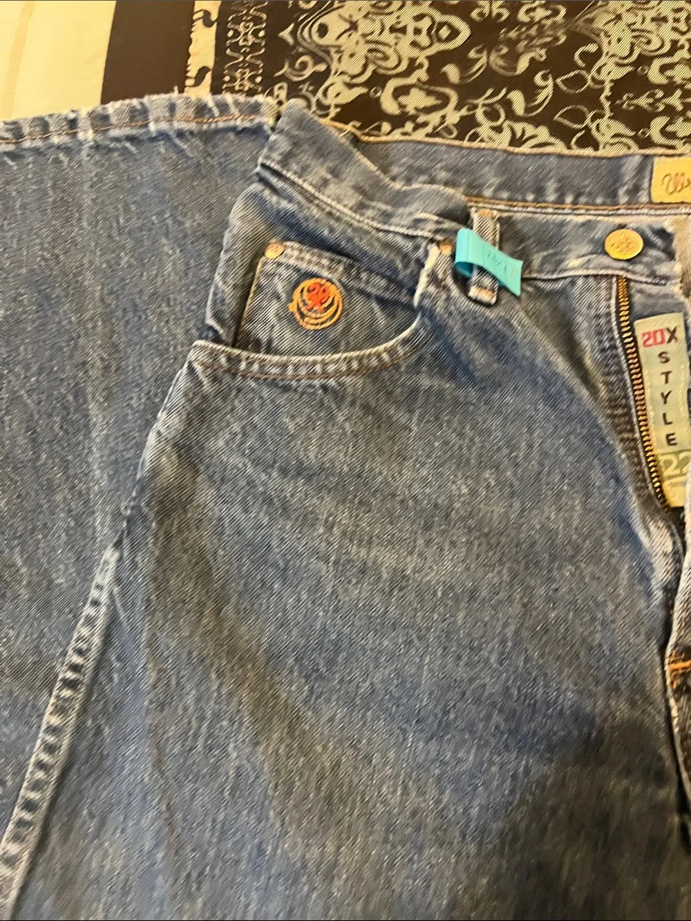 Wrangler 20X Relaxed Fit Men’s Light Blue Jeans